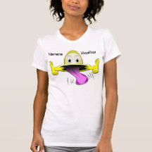 Yellow Teasing Smiley Face T Shirt