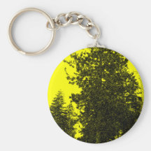 Yellow Tree Key Chains