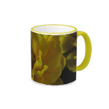 Yellow Tulip Art Mugs
