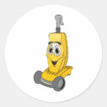 Yellow Vacuum Cleaner Stickers