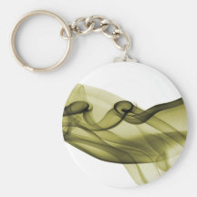Yellow Wave Key Chain