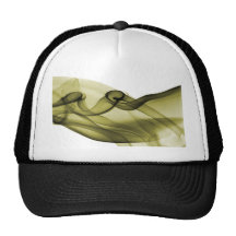Yellow Wave Mesh Hat