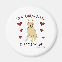 YellowLab Fridge Magnet