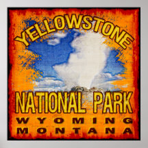 Yellowstone National Park Posters