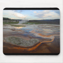 Yellowstone Thermal Pools Mouse Mats