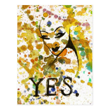 YES by JSS Postkarte