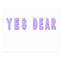 YES DEAR POSTCARDS