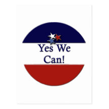 Yes We Can Postcard