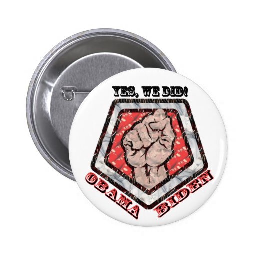 Yes We Did Pins