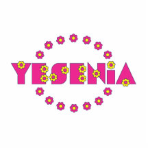 Yesenia in Flores Pink Photo Cutout