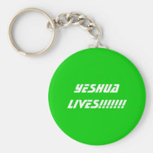 Yeshua Lives! Key Chain
