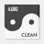 Yin and Yang Clean / Dirty Dish Wsher Magnet