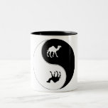 Yin Yang Camel Coffee Mug