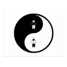 Yin Yang Cooking Postcards