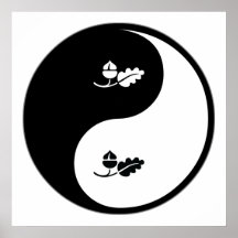 Yin Yang Ecology Print