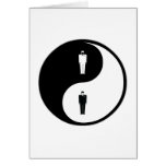 Yin Yang Flight Engineering Greeting Card