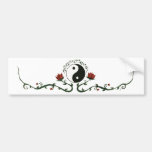 Yin Yang In Nature Bumper Sticker