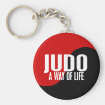 Yin Yang JUDO 1 Keychains