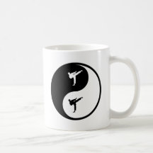 Yin Yang Karate Mug
