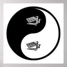 Yin Yang Makeup Posters
