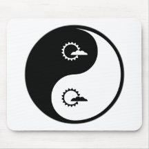 Yin Yang Meteorology Mouse Pad