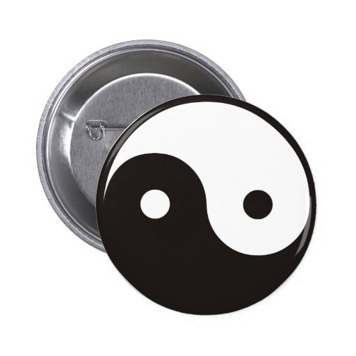 Yin Yang Pinback Button
