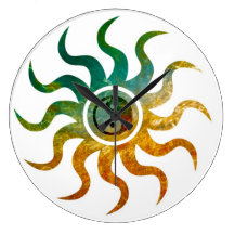 Ying & Yang Clock