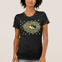 Ying Yang Star T Shirts