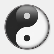 Ying Yang - Yin and Yang Taoism Fridge Magnets
