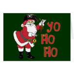 Yo Ho Ho Santa Card