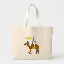 Yoga India Camel T-shirt Tote Bags