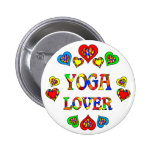 Yoga Lover Pinback Button