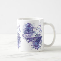Yoga Speak : Purple Peace Chakra Coffee Mug
