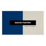 Yoga Teacher - Simple Elegant Stylish Business Card Templates