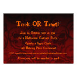 Yorick Skull Halloween Invitation