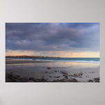 York Beach Winter Clouds Print