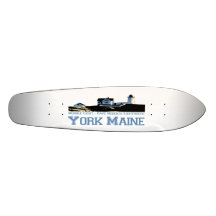 York Maine. Custom Skateboard