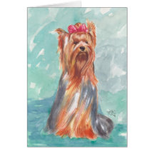 Yorkie Card