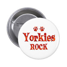 Yorkies Rock Button