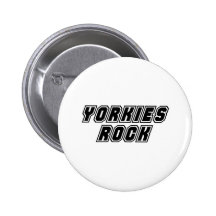 Yorkies Rock Pin