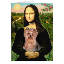 Yorkshire Terrier 4 - Mona Lisa Cards