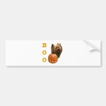 Yorkshire Terrier Boo Bumper Sticker