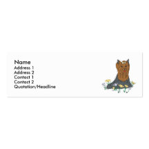 Yorkshire Terrier  Business Card Templates