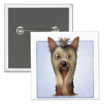 Yorkshire Terrier Buttons