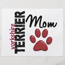 Yorkshire Terrier Mum 2 Flyers
