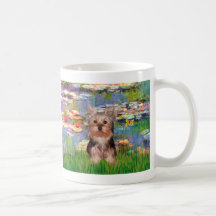 Yorkshire Terrier Puppy - Lilies 2 Mug