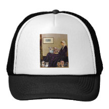 Yorkshire Terriers (Seven) - Whistlers Mother Hat