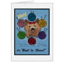 Yorkshire Yarn Greeting Card