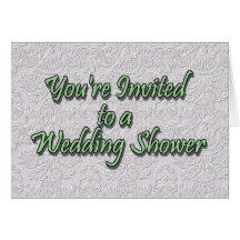 You're Invited to a Wedding Shower Cards