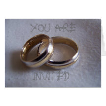 YOU ARE, INVITED GREETING CARD